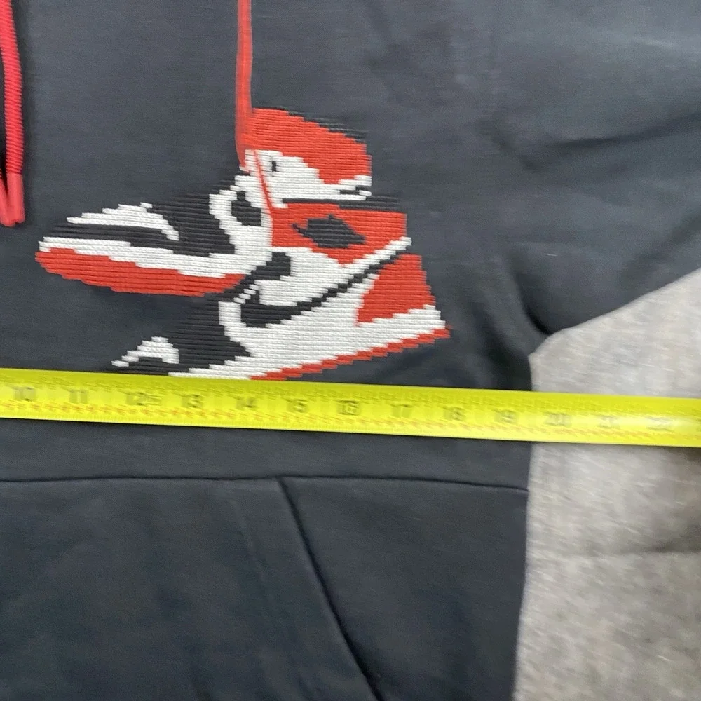 Nike Jordan 1 Retro Holliday‎ Hoodie Men's Small Jumpman Shoe lace CT3457-010